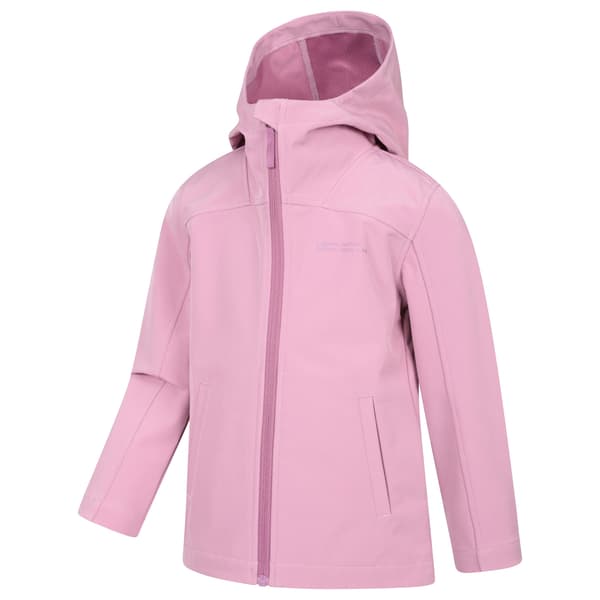 Mountain Warehouse Barn/Barn Retreat Lättvikts Soft Shell Dark Pink 13 Years