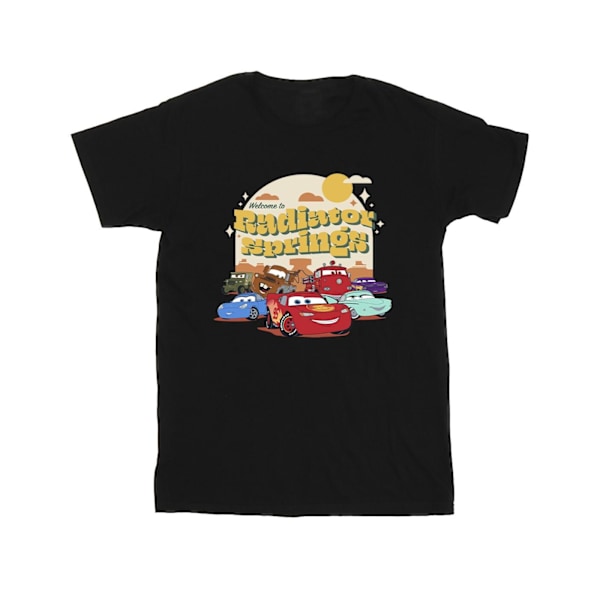 Disney Boys Cars Radiator Springs Group T-shirt 3-4 år Svart Black 3-4 Years