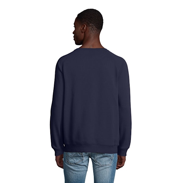 SOLS Unisex Adult Space Organic Raglan Sweatshirt XXS French Na French Navy XXS