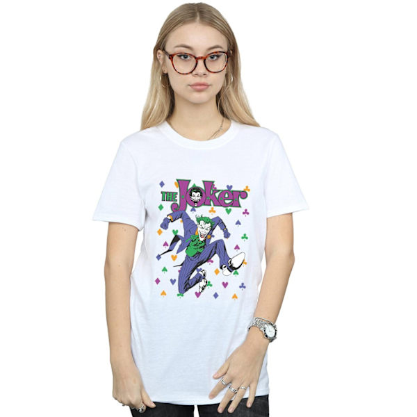 DC Comics Dam/Kvinnor Batman Joker Kort Jump Bomull Pojkvän White M