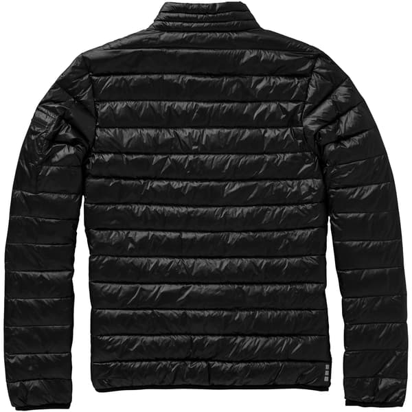 Elevate Mens Scotia Light Down Jacket L Solid Black Solid Black L