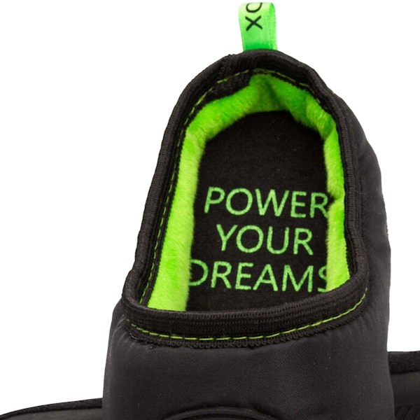 Xbox Pojks Tofflor 2 UK Svart/Vit/Grön Black/White/Green 2 UK