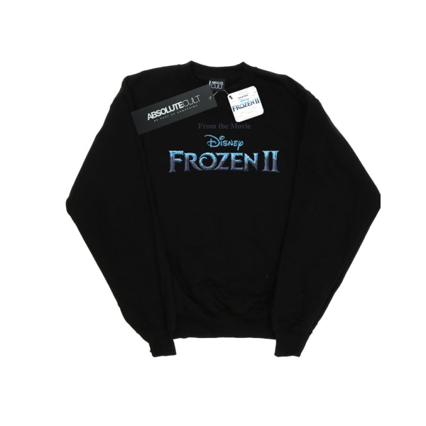 Disney Girls Frozen 2 Movie Logo Sweatshirt 9-11 år Svart Black 9-11 Years
