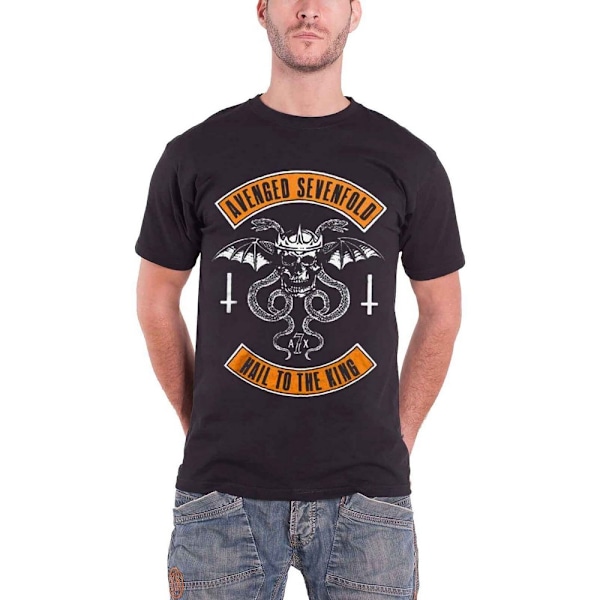 Avenged Sevenfold Unisex Vuxen Hail To The King T-Shirt S Svart Black S
