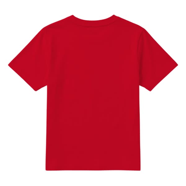 B&C Barn-T-shirt 5-6 år Röd Red 5-6 Years