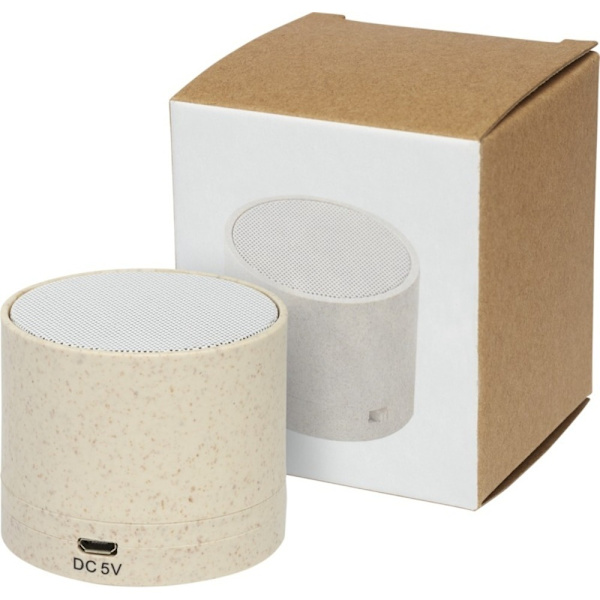 Avenue Kikai Vetehalm Bluetooth-högtalare One Size Beige Beige One Size