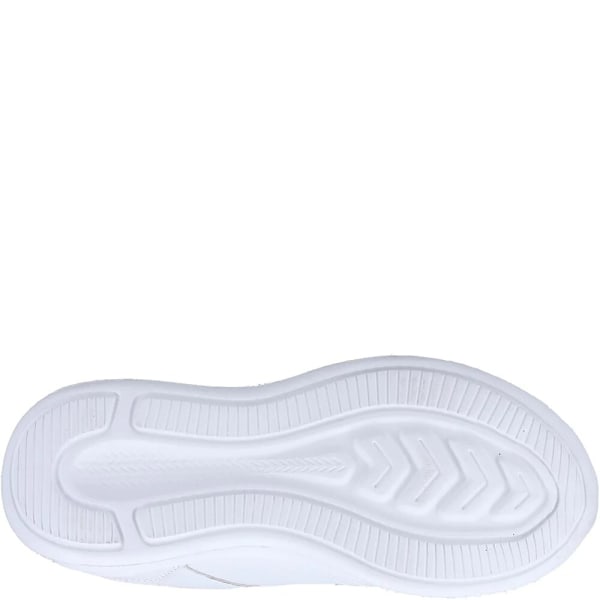 Hush Puppies Boys Marling Läderskolskor 2 UK Vita White 2 UK