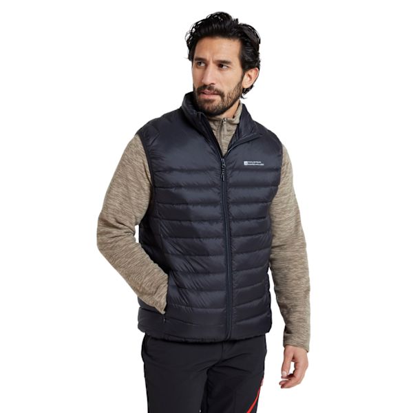 Mountain Warehouse Herr Featherweight II Väst XS Svart Black XS