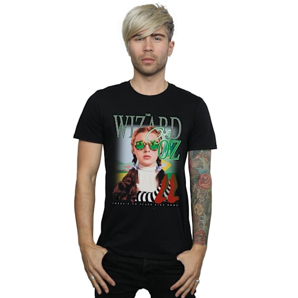 Trollkarlen från Oz herr No Place Checkerboard T-shirt 4XL svart Black 4XL