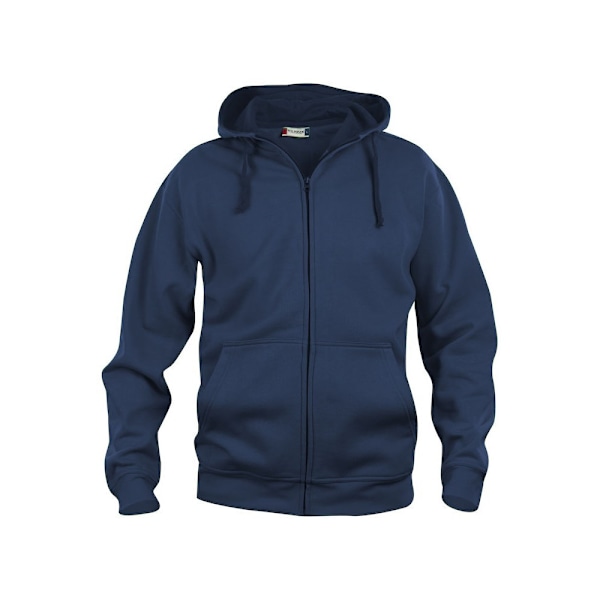 Clique Herr Basic Full Zip Hoodie M Mörkblå Dark Navy M