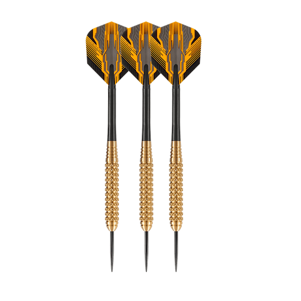 Harrows Club Brass Darts 24g Mässing/Gul/Svart Brass/Yellow/Black 24g