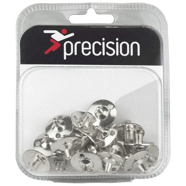 Precision Steel Cricket Spikes (Pack med 20) One Size Silver Silver One Size