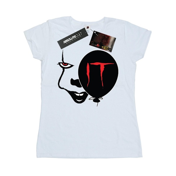 It Dam/Damer Pennywise Smile Bomull T-Shirt M Vit White M