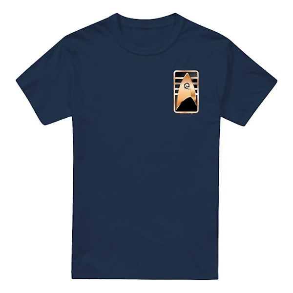 Star Trek: Discovery Herr Kadettmärke T-Shirt XL Marinblå Navy XL