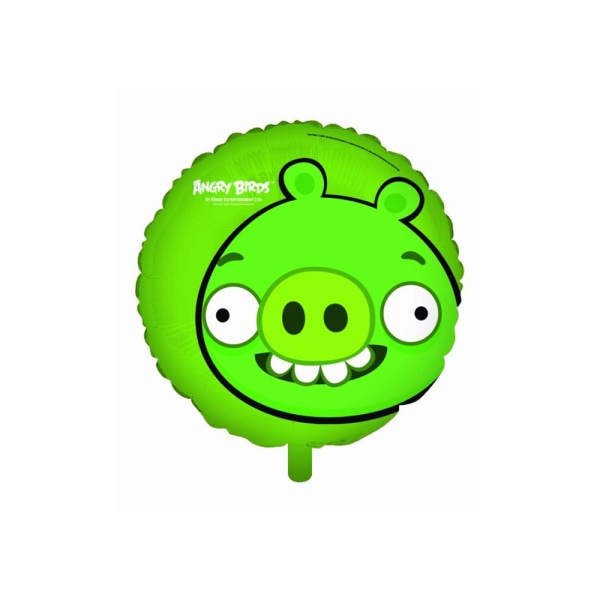 Angry Birds Pig Folieballong One Size Grön Green One Size