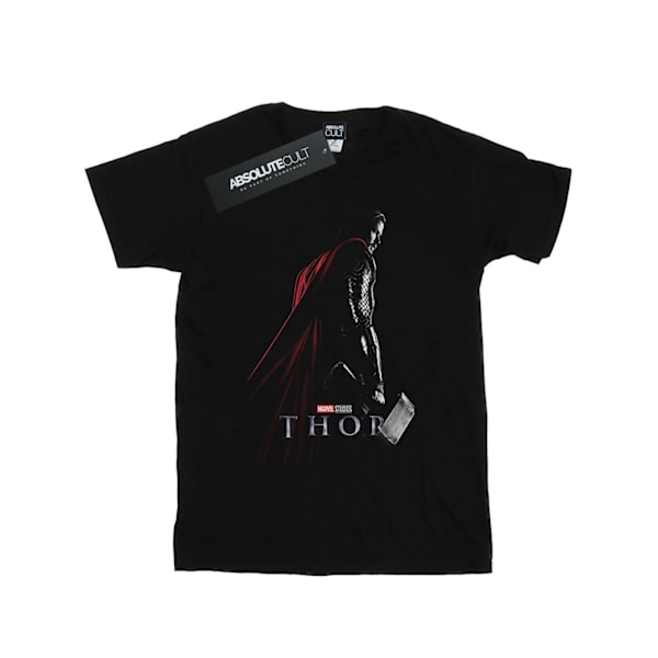 Marvel Studios Pojkar Thor Poster T-Shirt 7-8 År Svart Black 7-8 Years
