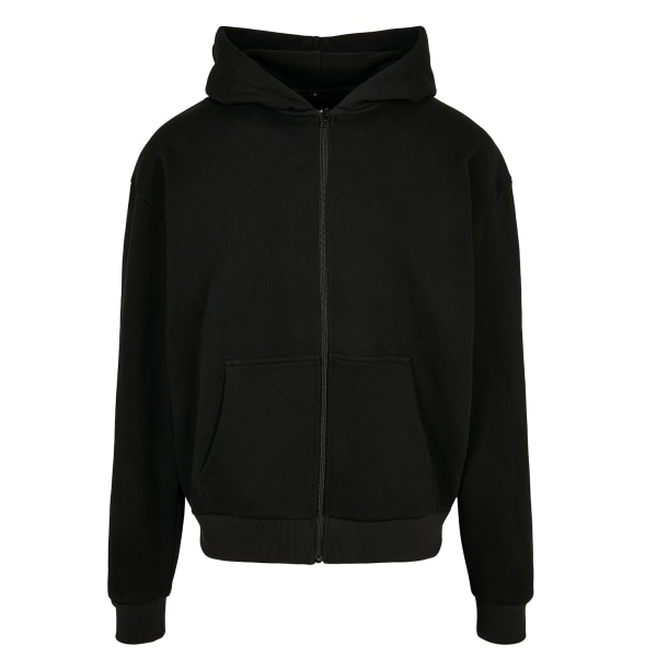 Bygg ditt varumärke för herr Ultra Heavyweight Full Zip Hoodie XXL Bla Black XXL