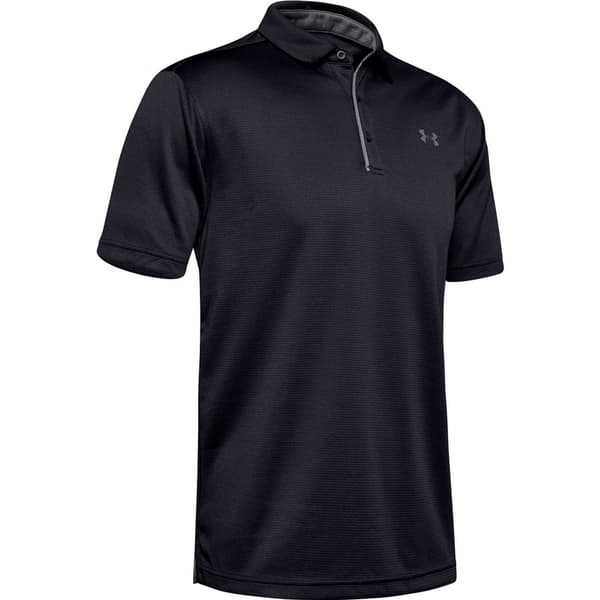 Under Armour Herr Tech Polotröja L Svart Black L