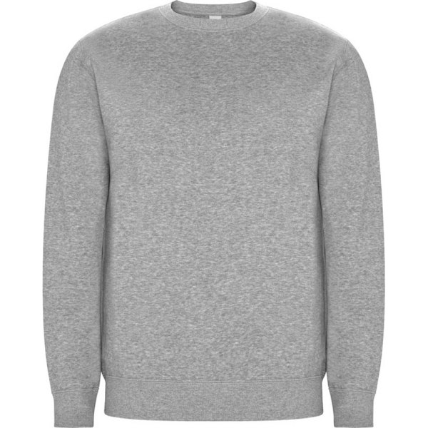Roly Unisex Vuxen Batian Crew Neck Sweatshirt M Gråmelerad Grey Marl M
