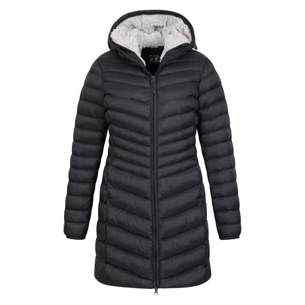 Mountain Warehouse Dam/Flickor Florence Vadderad med Fuskpälsfoder Black 12 UK