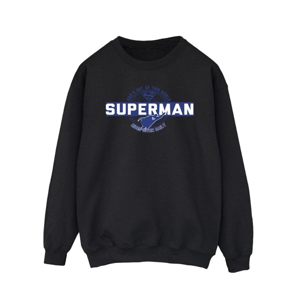 DC Comics Män Superman Out Of This World Sweatshirt M Svart Black M