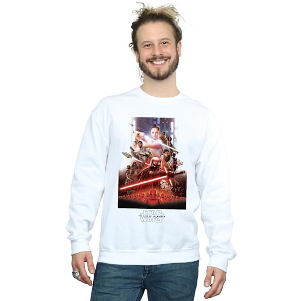 Star Wars: The Rise of Skywalker Herr Star Wars The Rise Of Sky White 4XL