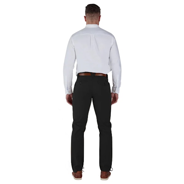 Raging Bull Herr Tapered Leg Chinos 34S Svart Black 34S