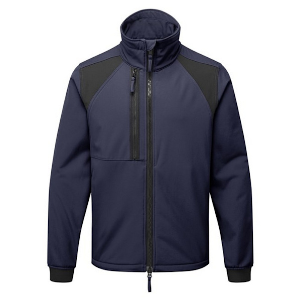 Portwest Herr 2-lagers Softshelljacka M Mörkblå Dark Navy M