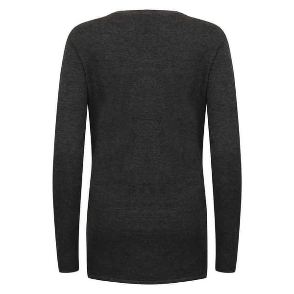 Henbury Dam/Dam Bomull Akryl V-ringad Kofta 4XL Grå M Grey Marl 4XL