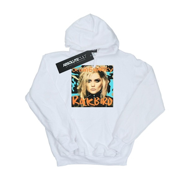 Debbie Harry Boys Rockbird Cover Hoodie 9-11 år Vit White 9-11 Years