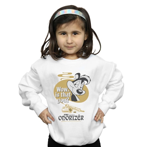 Looney Tunes Flickor Pepe Le Pew Odorizer Sweatshirt 9-11 År W White 9-11 Years