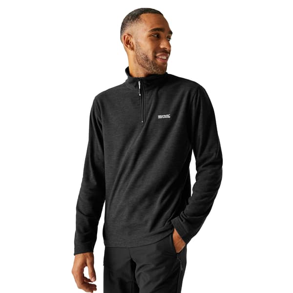 Regatta Herr Thompson Marl Half Zip Fleecejacka M Ash Ash M