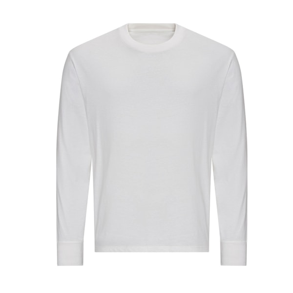 Awdis Dam/Kvinnor 100 Oversized Långärmad T-shirt S Vit White S