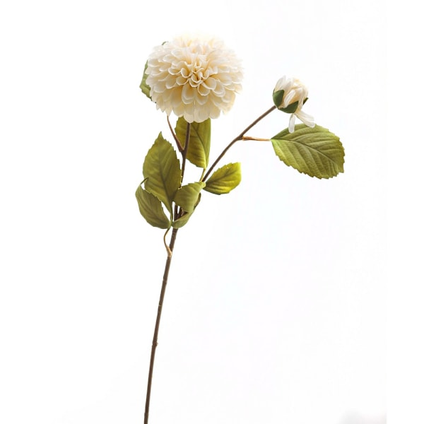Hill Interiors Dahlia Konstgjord Blomma One Size Vit/Grön White/Green One Size
