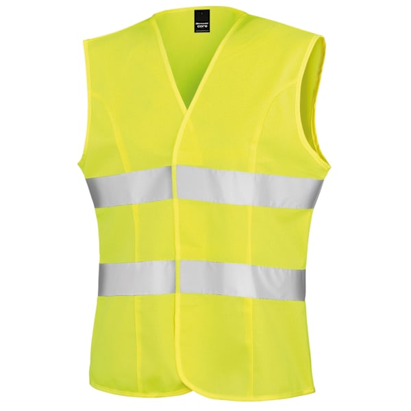 Result Dam/Kvinnors Säkerhets Hi-Vis Väst M Gul Yellow M