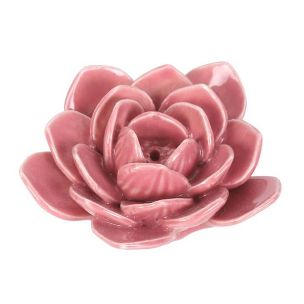 Something Different Rökelsehållare för dammdoppning med näckros Pink One Size