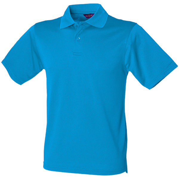 Henbury Coolplus® Pique Poloskjorta L Safirblå Sapphire Blue L