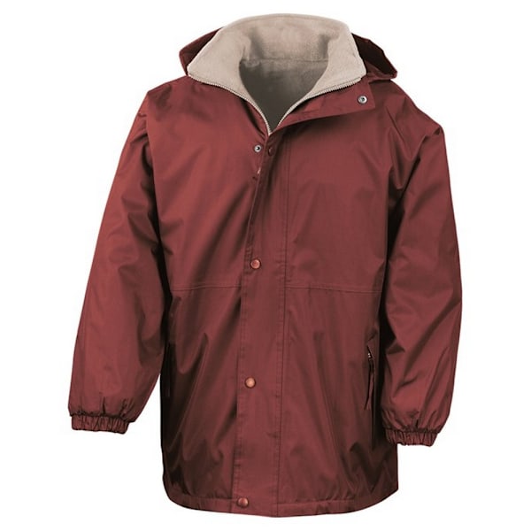 Result Unisex Vuxen StormDri 4000 Vändbar Jacka XL Burgundy Burgundy/Camel XL