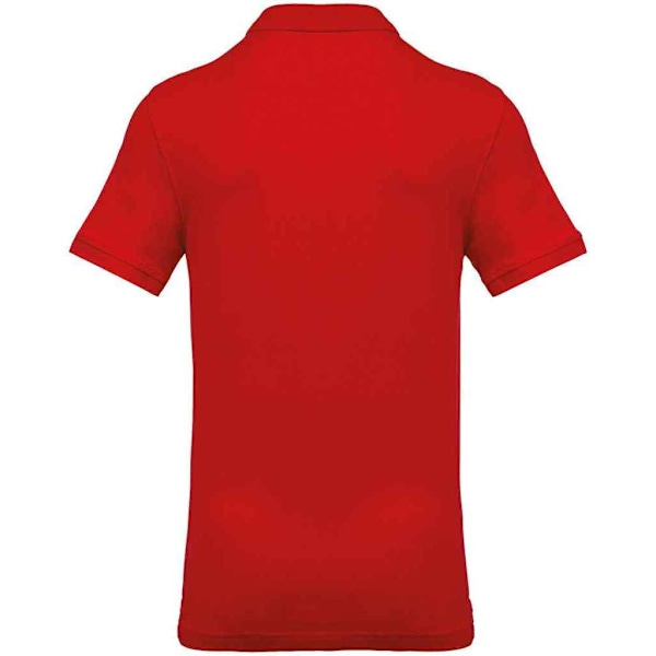 Kariban Herr Pique Poloshirt 3XL Röd Red 3XL