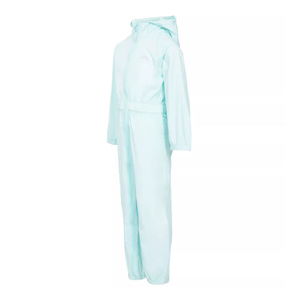 Trespass Barn/Kids Button Regndräkt 3-4 år Ljus Mint Pale Mint 3-4 Years