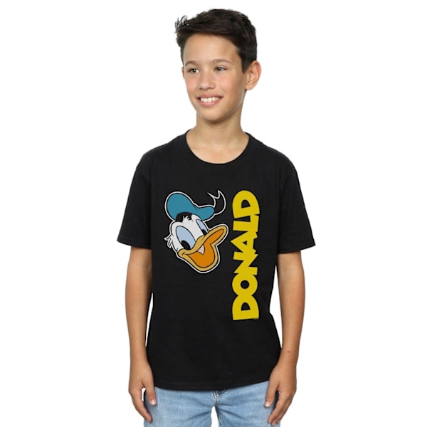 Disney Boys Donald Duck Greetings T-shirt 12-13 år Svart Black 12-13 Years