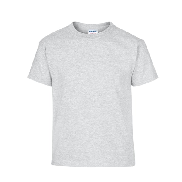 Gildan Barn/Barn T-shirt i tung bomull XL Ash Ash XL