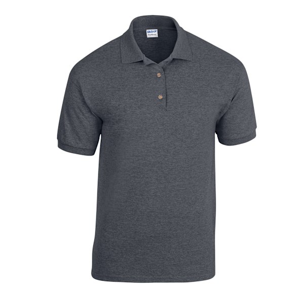 Gildan Herr DryBlend Poloshirt XL Mörkgrå Dark Heather XL