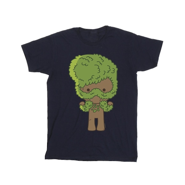 Marvel herr I Am Groot Chibi Flex T-shirt 4XL marinblå Navy Blue 4XL
