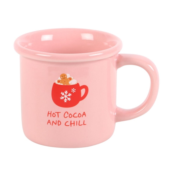 Something Different Varm Choklad Och Chill Julmugg En Storlek Pink One Size