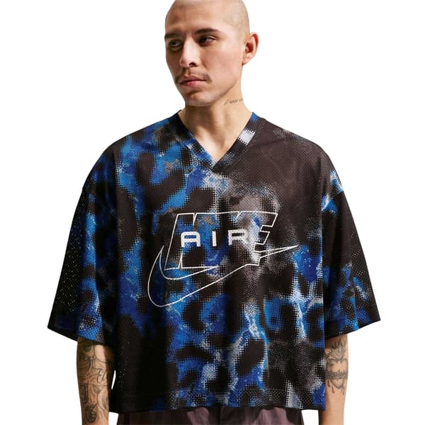 Nike Herr Air Crew Neck Kortärmad Tröja S Blå Blue S