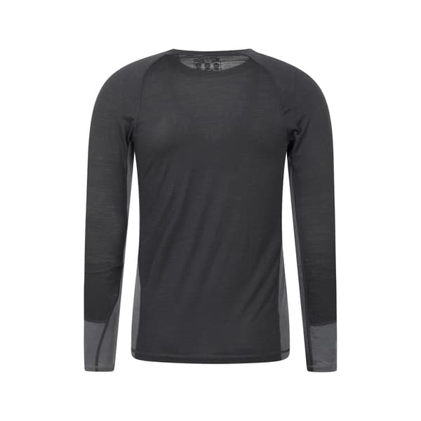 Mountain Warehouse Långärmad underställströja för män S Charcoal Charcoal S