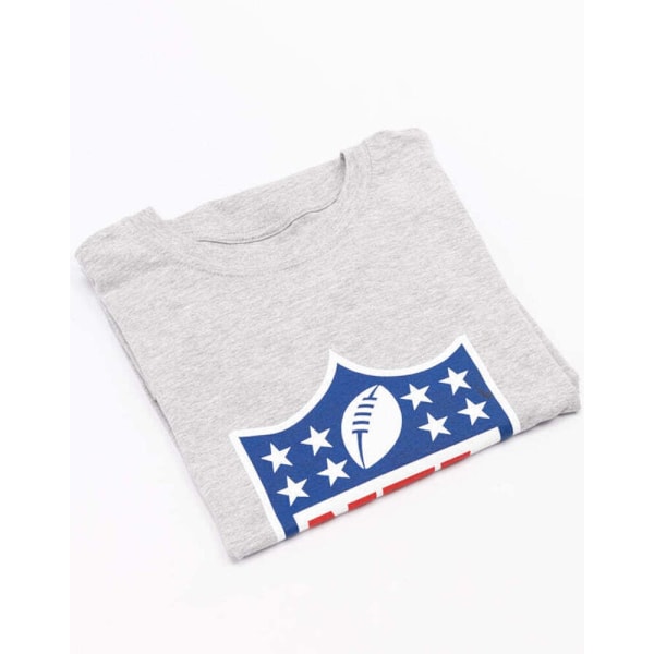 NFL Dam/Dam Shield T-shirt S Grå/Blå/Röd Grey/Blue/Red S