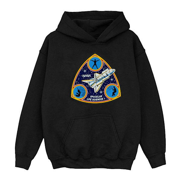 NASA Boys Classic Spacelab Life Science Hoodie 9-11 år Svart Black 9-11 Years