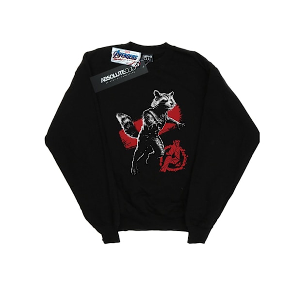 Marvel Boys Avengers Endgame Mono Rocket Sweatshirt 7-8 år B Black 7-8 Years